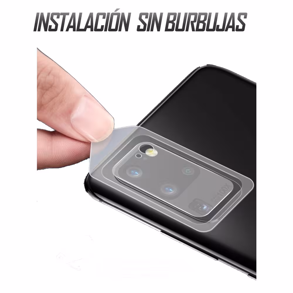 Vidrio Protector Templado Cerámico para Cámara de Samsung S20 Plus | OPTIMUS TECHNOLOGY™ | VTP-CR-CM-SS-S20-PLUS |