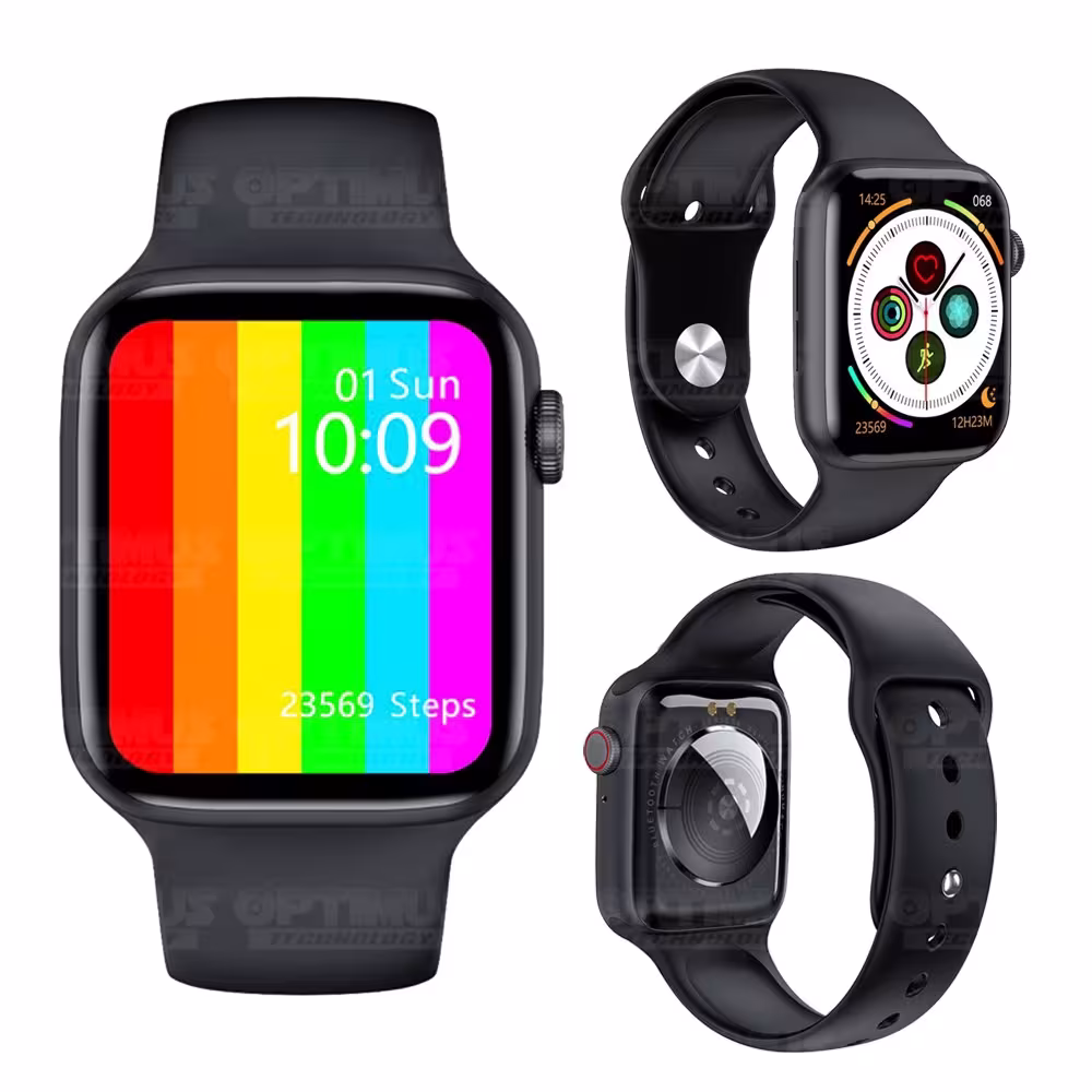 Smartwatch Reloj Inteligente W26 Serie 6 Mide Temperatura, Ritmo Cardíaco Compatible Android IOS OPTIMUS TECHNOLOGY™ - 2