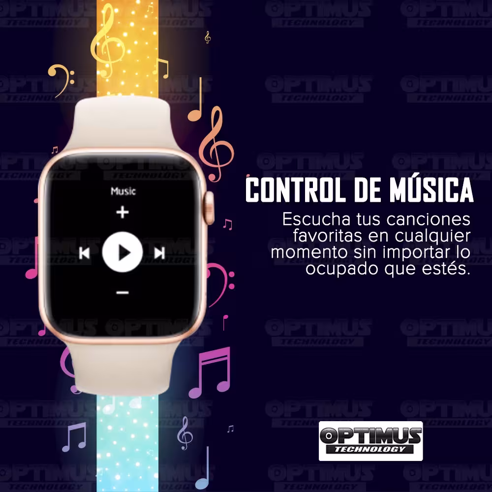Smartwatch Reloj Inteligente FT80 Frecuencia Cardíaca Compatible Android IOS | OPTIMUS TECHNOLOGY™ | SW-FT80 |