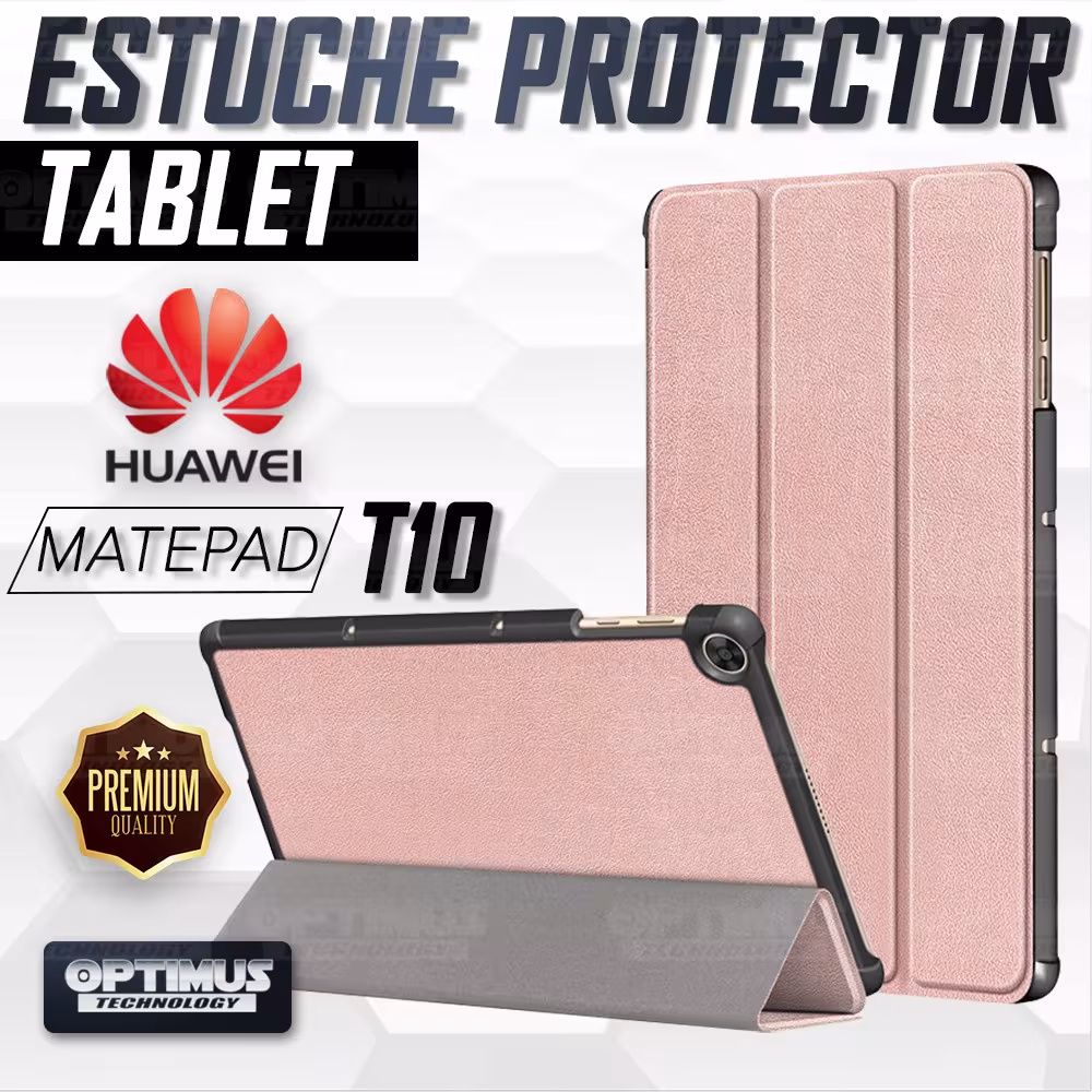 Estuche Case Forro Protector Con Tapa Tablet Huawei Matepad T10 | OPTIMUS TECHNOLOGY™ | EST-HW-MP-T10 |