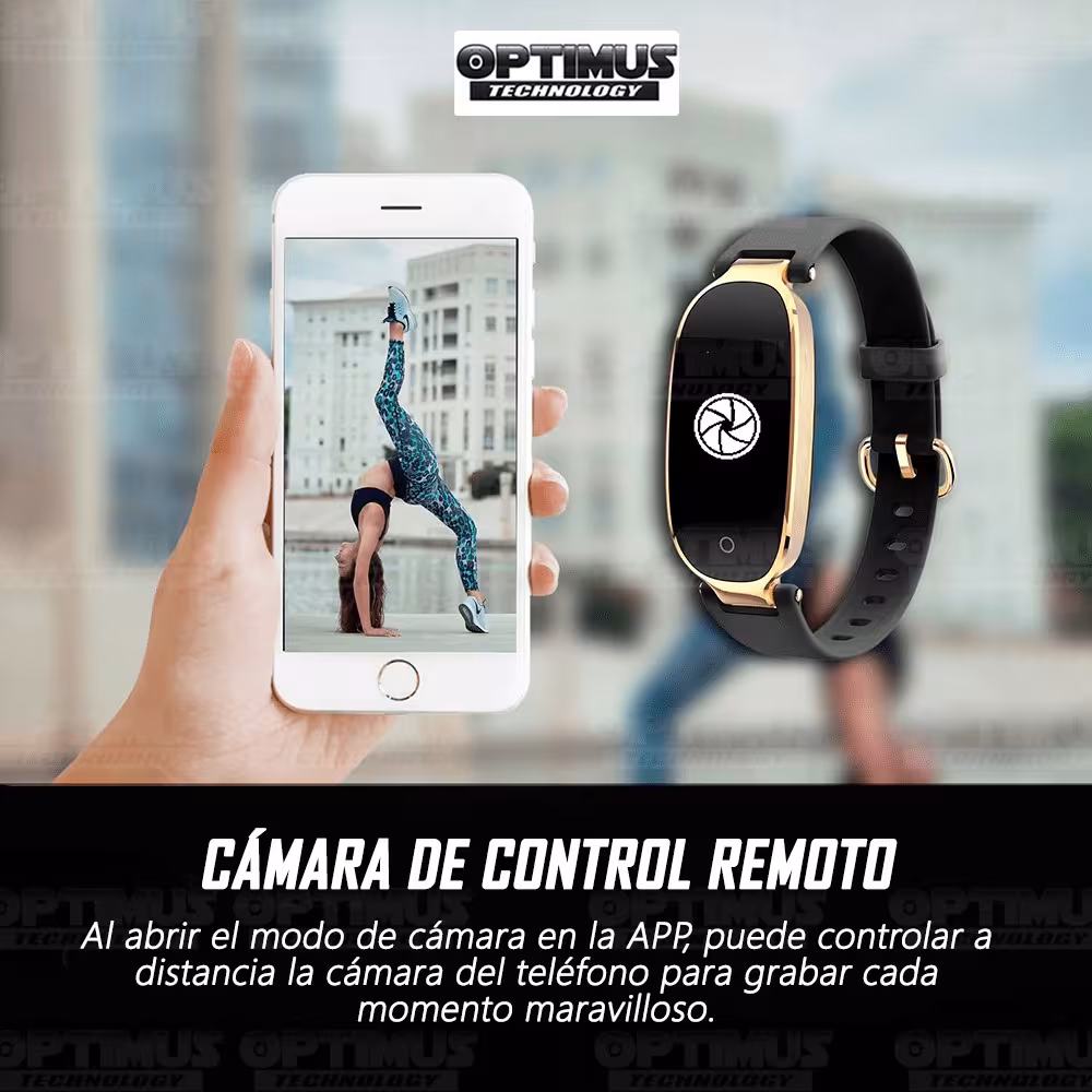 Pulsera Reloj Inteligente Smartwatch S3 Plus para Dama Frecuencia Cardíaca | OPTIMUS TECHNOLOGY™ | SW-S3-PLUS |