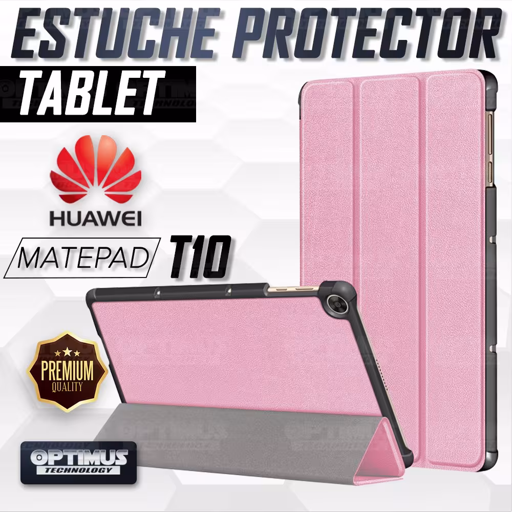 Estuche Case Forro Protector Con Tapa Tablet Huawei Matepad T10 | OPTIMUS TECHNOLOGY™ | EST-HW-MP-T10 |
