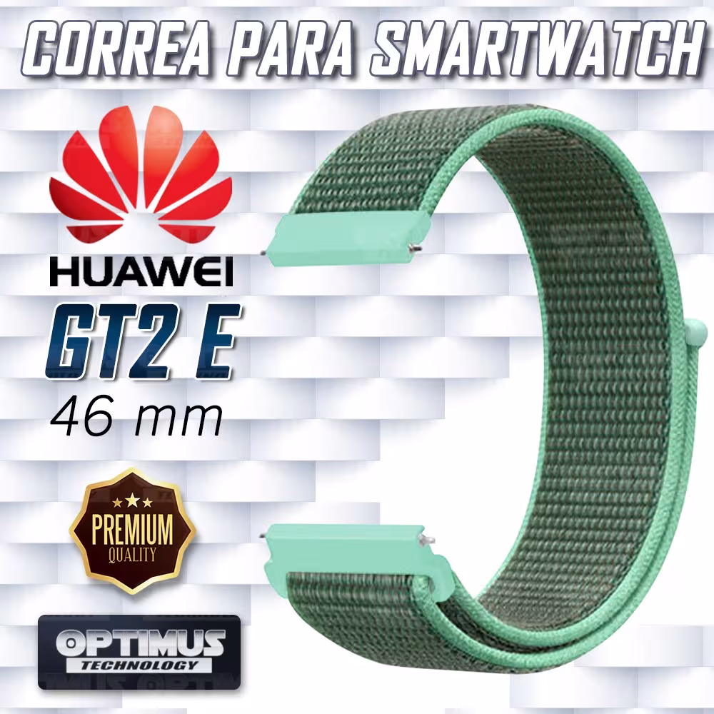 Banda tipo Velcro Tela suave para Reloj Smartwatch Huawei GT 2E 46mm | OPTIMUS TECHNOLOGY™ | CRR-VLC-GT2E-46 |