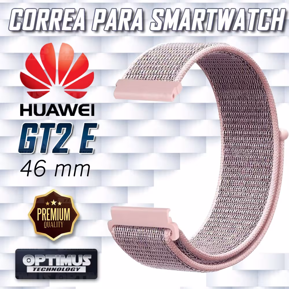 Banda tipo Velcro Tela suave para Reloj Smartwatch Huawei GT 2E 46mm | OPTIMUS TECHNOLOGY™ | CRR-VLC-GT2E-46 |