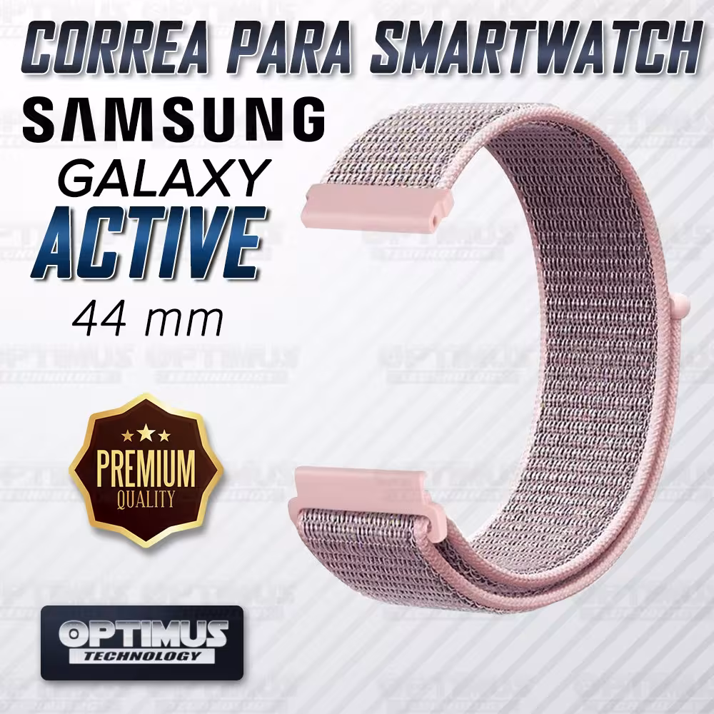 Banda tipo Velcro Tela suave para Reloj Smartwatch Samsung Galaxy Active 44mm | OPTIMUS TECHNOLOGY™ | CRR-VLC-ATV-44 |