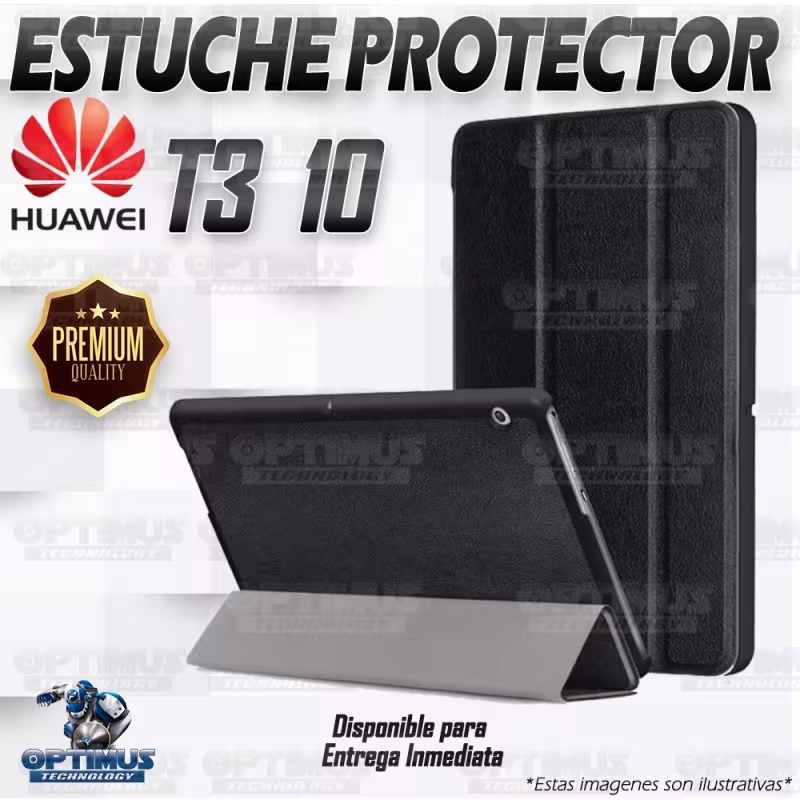 Kit Vidrio templado + Case Forro Protector + Teclado y Mouse Ratón Bluetooth para Tablet Huawei T3-10 OPTIMUS TECHNOLOGY™ - 33