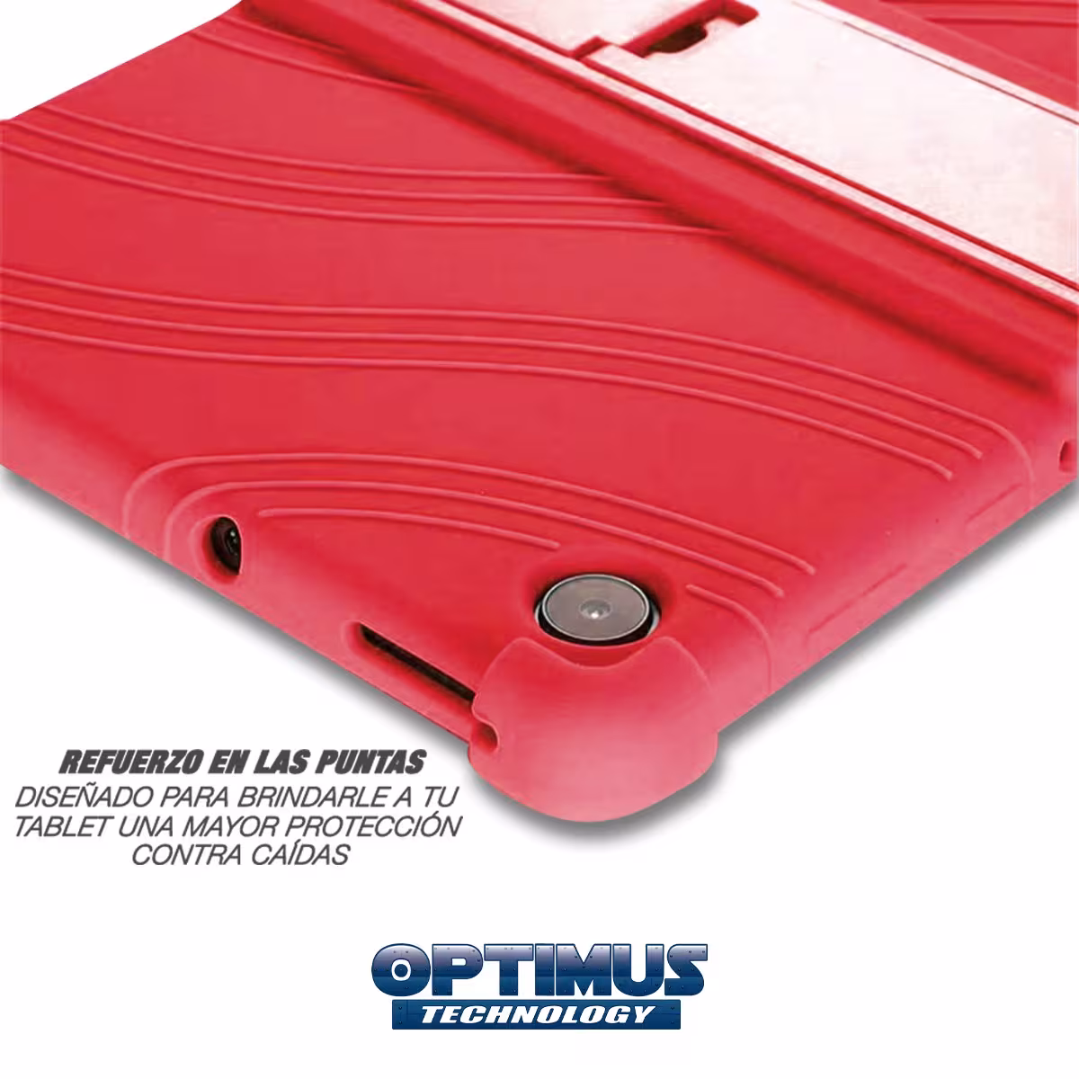 Estuche Case protector de goma Tablet Huawei matepad T10S Anti golpes con soporte | OPTIMUS TECHNOLOGY™ | EST-GM-HW-T10S |
