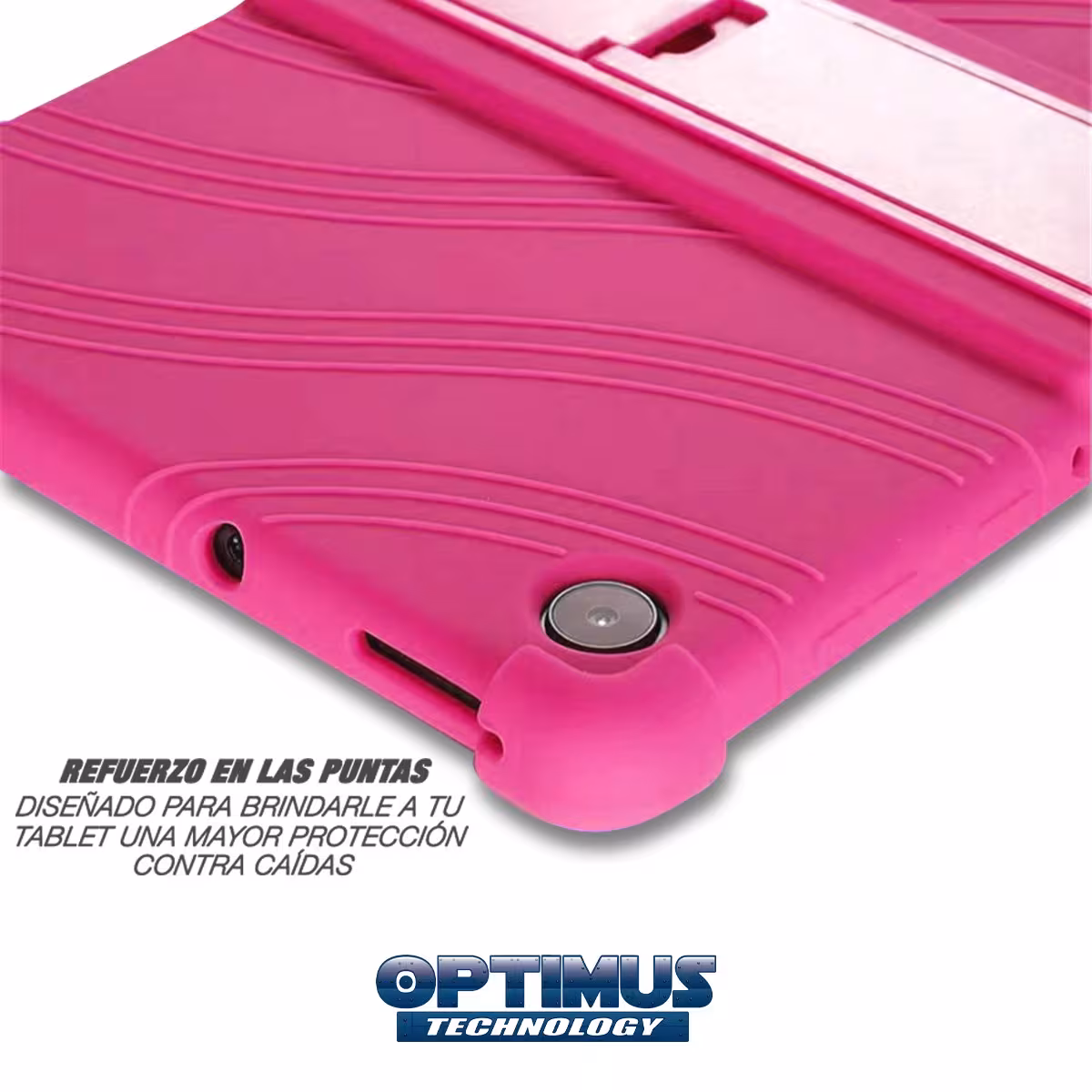 Estuche Case protector de goma Tablet Huawei matepad T10S Anti golpes con soporte | OPTIMUS TECHNOLOGY™ | EST-GM-HW-T10S |