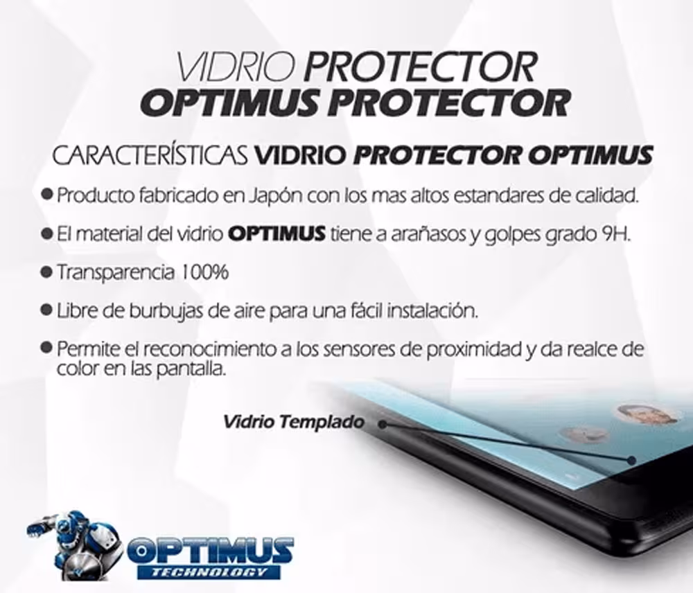 Vidrio Cristal Templado Tablet Huawei matepad T10S | OPTIMUS TECHNOLOGY™ | VTP-MTP-HW-T10S |