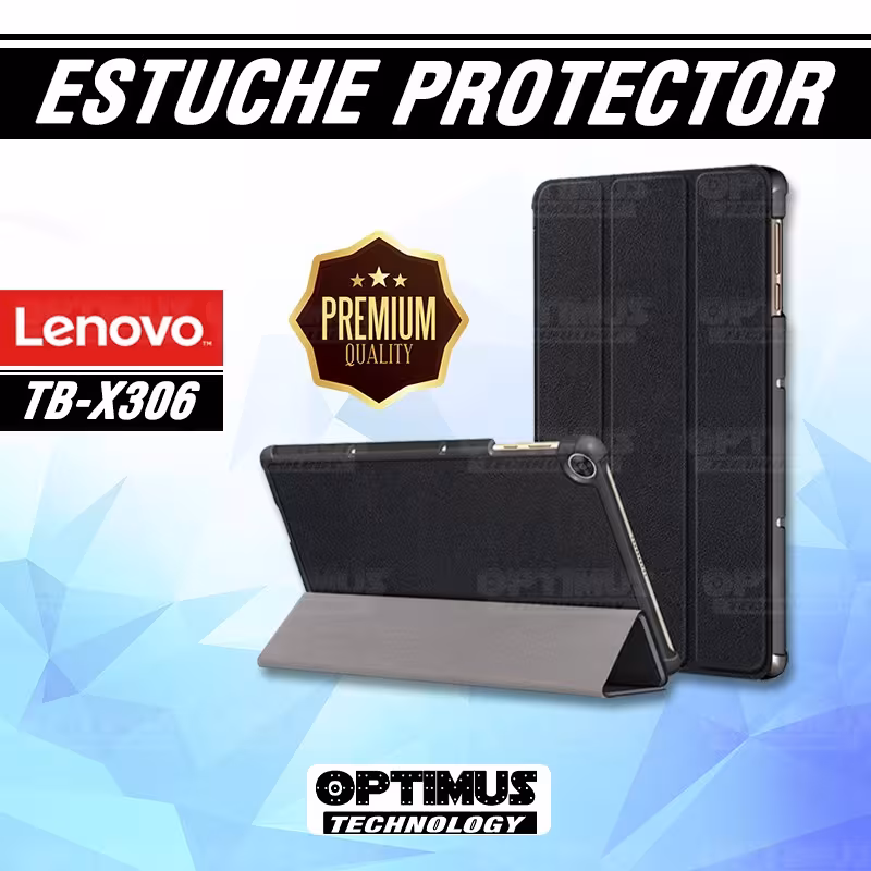 Estuche Case Forro Protector Con Tapa Tablet Lenovo M10 HD TB-X306 | OPTIMUS TECHNOLOGY™ | EST-LNV-M10-HD |