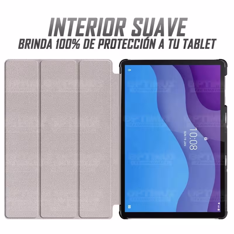 Estuche Case Forro Protector Con Tapa Tablet Lenovo M10 HD TB-X306 | OPTIMUS TECHNOLOGY™ | EST-LNV-M10-HD |