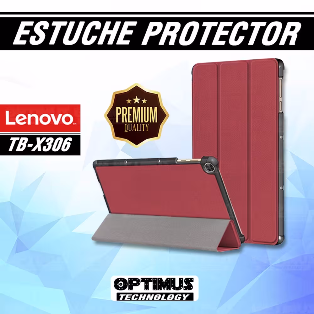 Estuche Case Forro Protector Con Tapa Tablet Lenovo M10 HD TB-X306 | OPTIMUS TECHNOLOGY™ | EST-LNV-M10-HD |