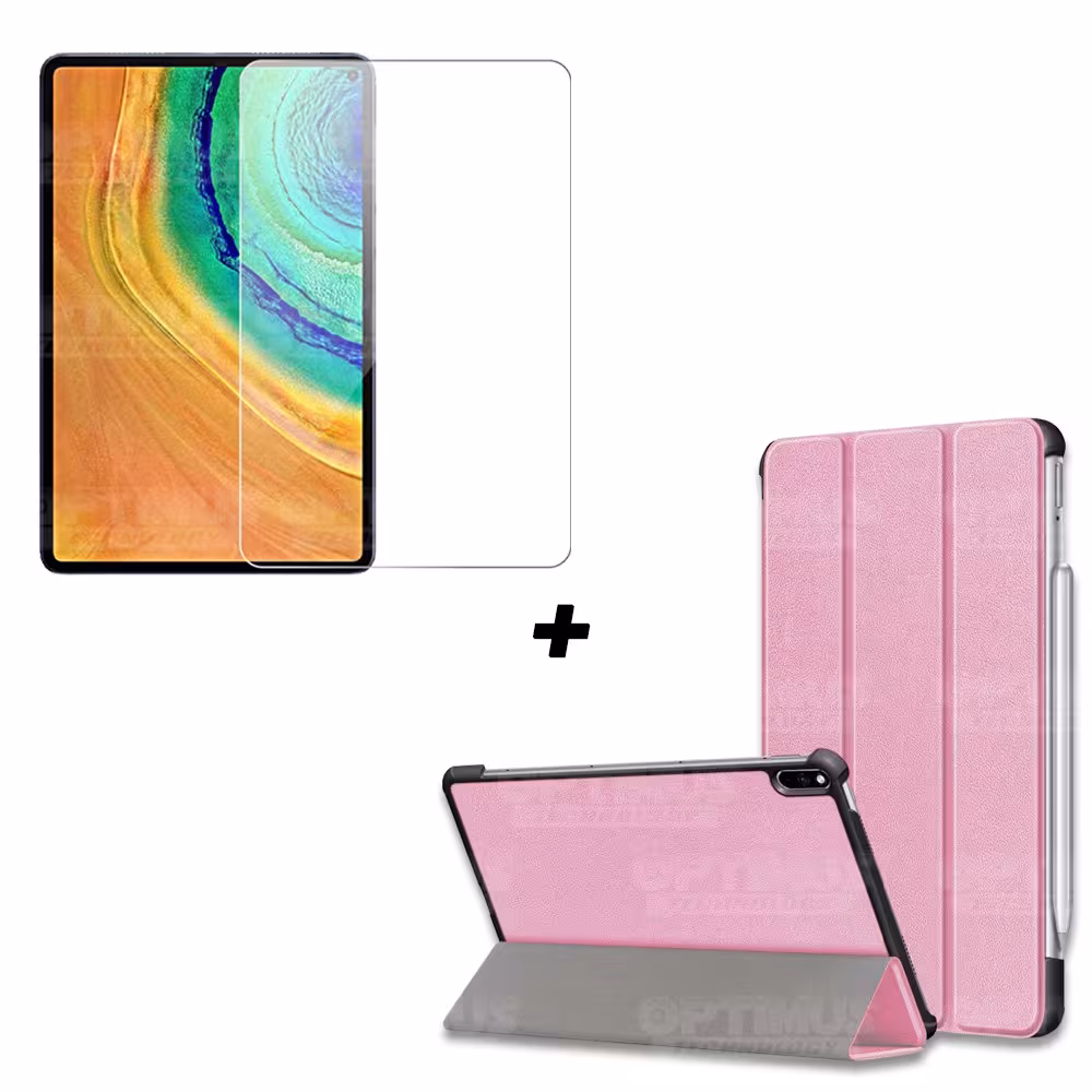 Kit Vidrio Cristal Templado Y Estuche Case Protector para Tablet Huawei Matepad Pro 10.8 OPTIMUS TECHNOLOGY™ - 7