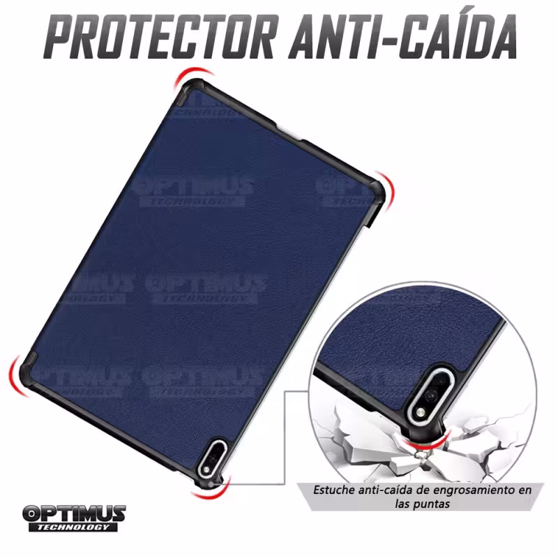 Kit Vidrio templado + Case Forro Protector + Teclado y Mouse Ratón Bluetooth para Tablet Huawei Matepad Pro 10.8 OPTIMUS TECHNOL