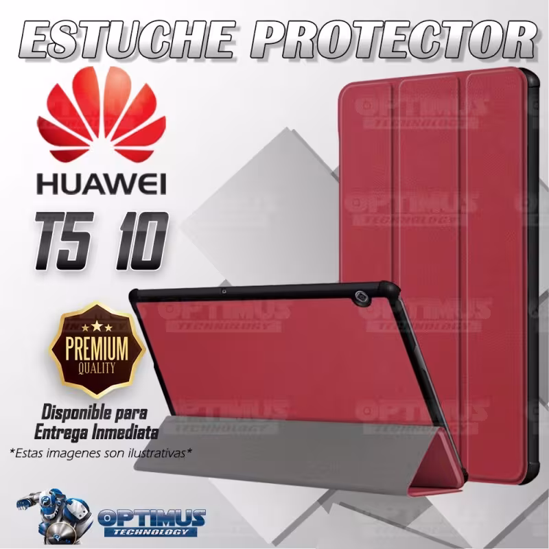 Kit Vidrio templado + Case Forro Protector + Teclado y Mouse Ratón Bluetooth para Tablet Huawei Huawei T5-10 OPTIMUS TECHNOLOGY™