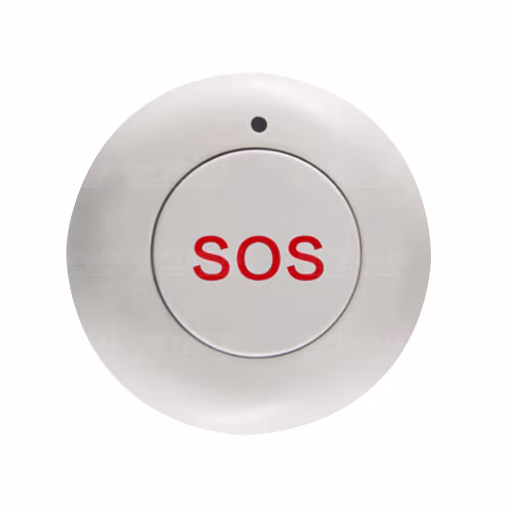 Seguridad - Boton SOS emergencia inalámbrico para alarmas GSM de frecuencia 433 MHz | OPTIMUS TECHNOLOGY™ | BTALM |