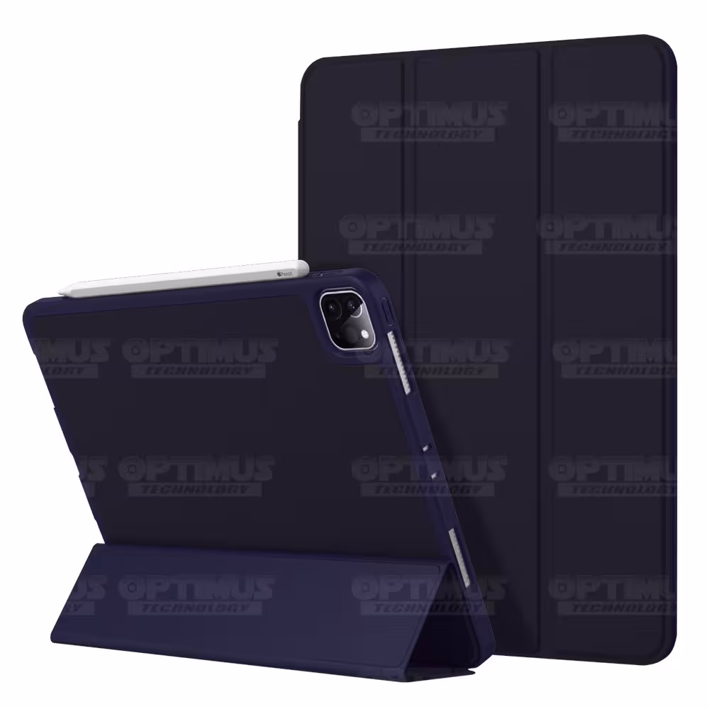 Kit Vidrio Templado Matte Glass Y Estuche Case Protector con portalápiz Tablet iPad Pro 12.9 2019 OPTIMUS TECHNOLOGY™ - 8