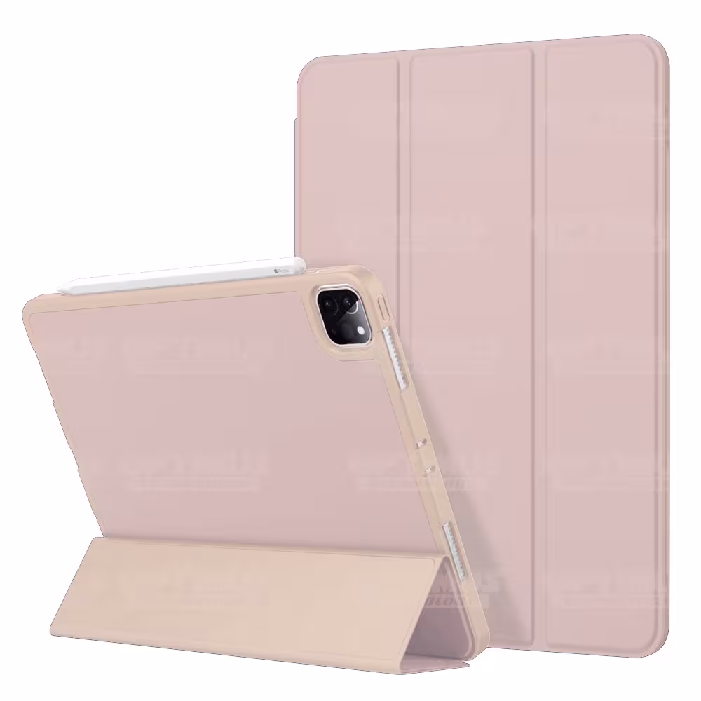 Kit Vidrio Templado Matte Glass Y Estuche Case Protector con portalápiz Tablet iPad Pro 12.9 2019 OPTIMUS TECHNOLOGY™ - 4