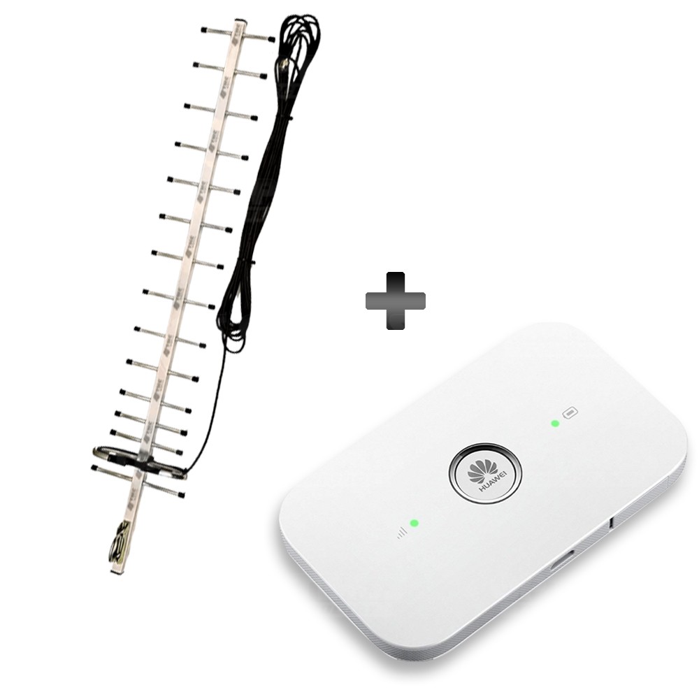 KIT Antena Amplificadora De Señal Yagi 17 Db Con Enrutador Mifi Huawei E5573s-508 | HUAWEI COLOMBIA | KT-YG17-E5573s-508 |