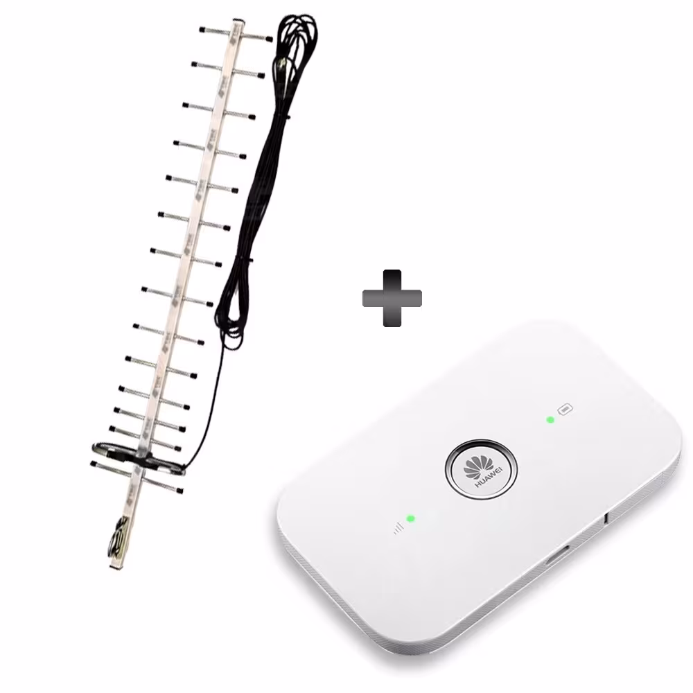 KIT Antena Amplificadora De Señal Yagi 17 Db Con Enrutador Mifi Huawei E5573s-508 | HUAWEI COLOMBIA | KT-YG17-E5573s-508 |