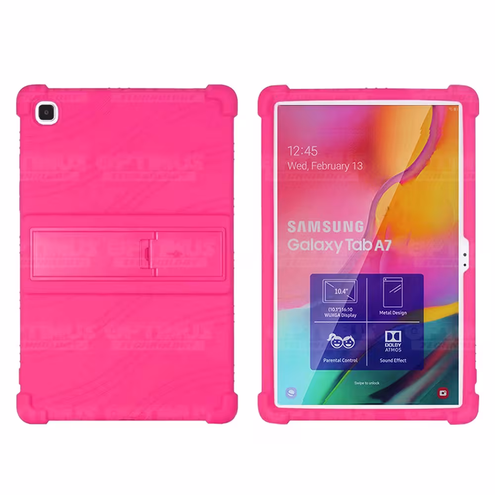 Estuche Case protector de goma Tablet Samsung Galaxy Tab A7 10.4 2020 T500 - T505 Anti golpes con soporte OPTIMUS TECHNOLOGY™ -