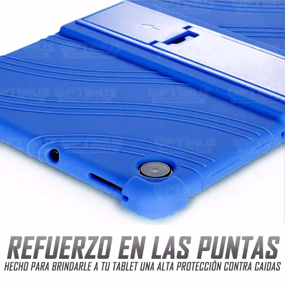 Estuche Case protector de goma Tablet Lenovo M10 HD TB-X306 Anti golpes con soporte | OPTIMUS TECHNOLOGY™ | EST-GM-LNV-M10-306 |