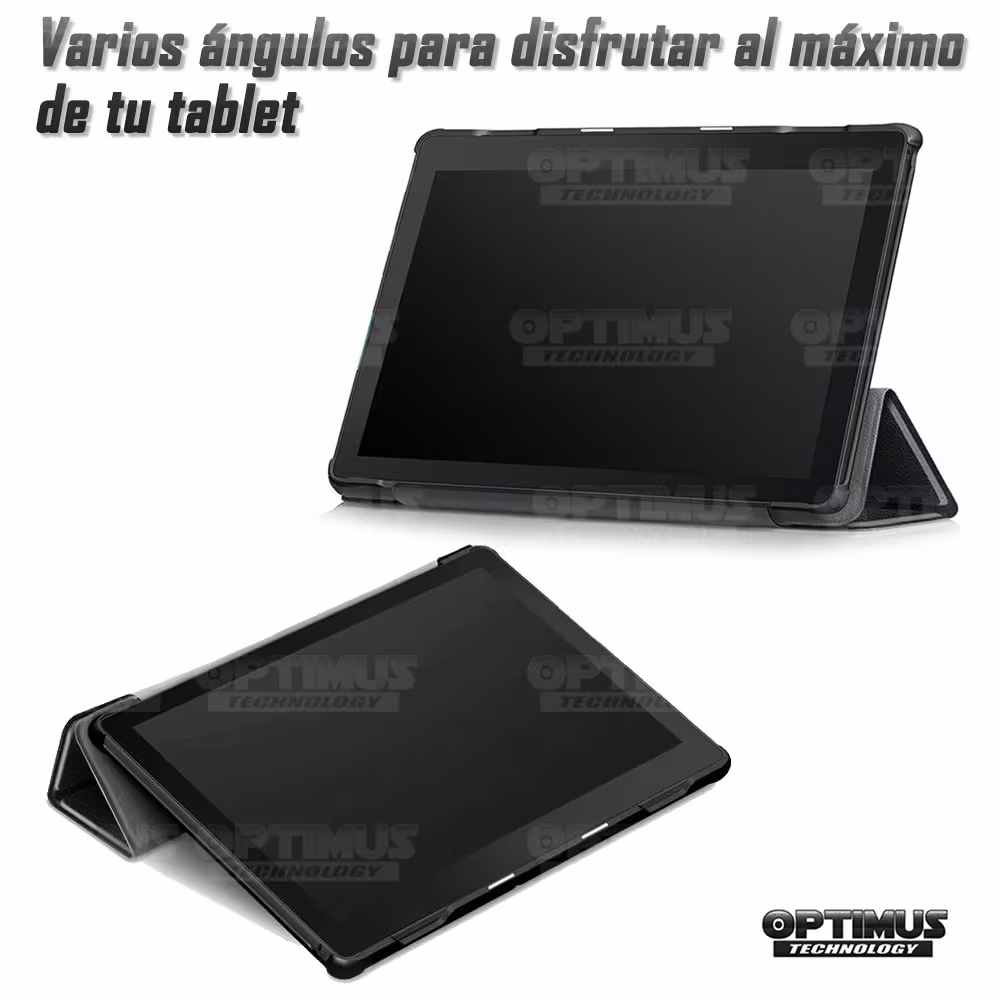Estuche Case Forro Protector Con Tapa Tablet Lenovo Tab E10 Tb-x104F | OPTIMUS TECHNOLOGY™ | EST-LNV-E10 |