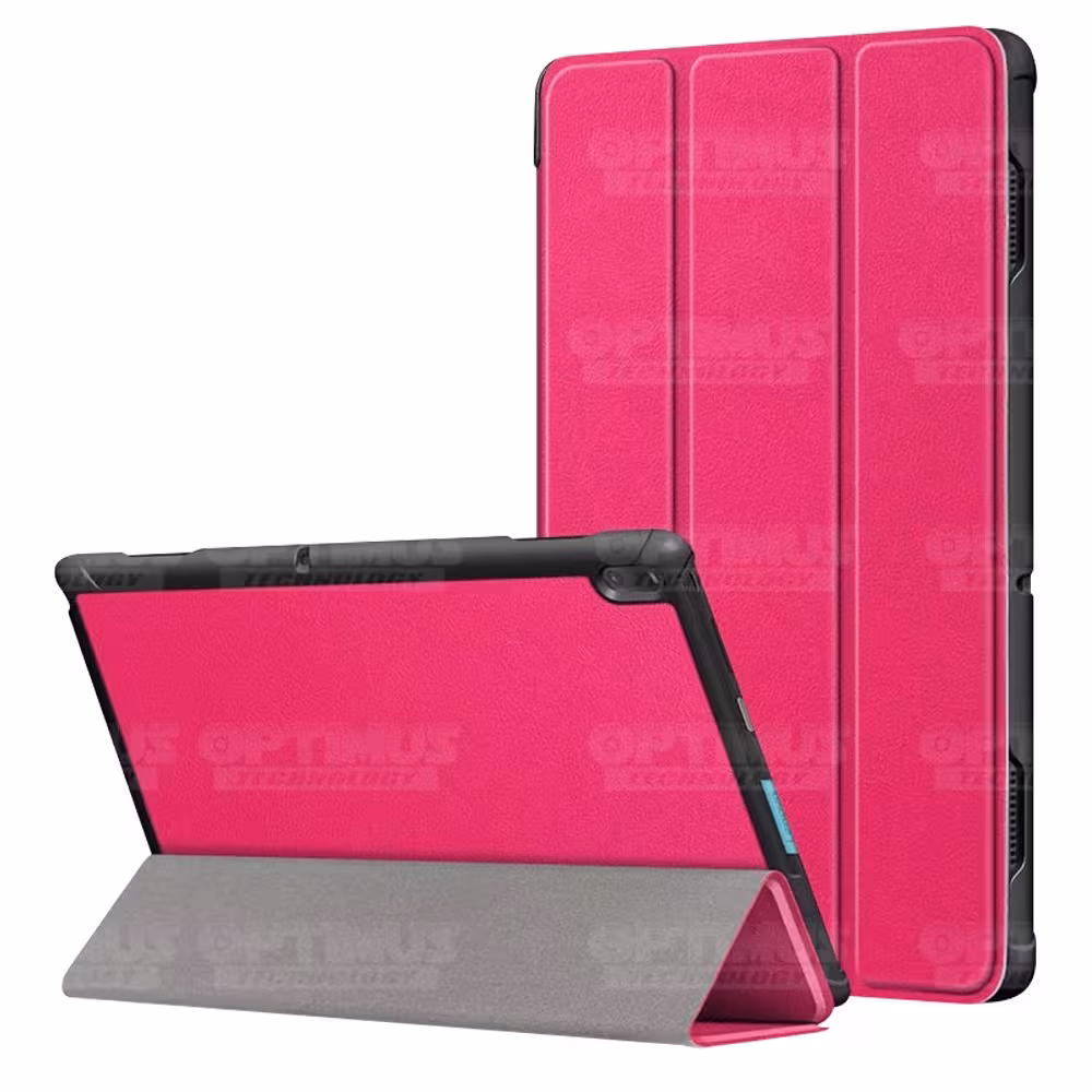 Kit Vidrio Cristal Templado Y Estuche Case Protector para Tablet Lenovo Tab E10 Tb-x104F OPTIMUS TECHNOLOGY™ - 10