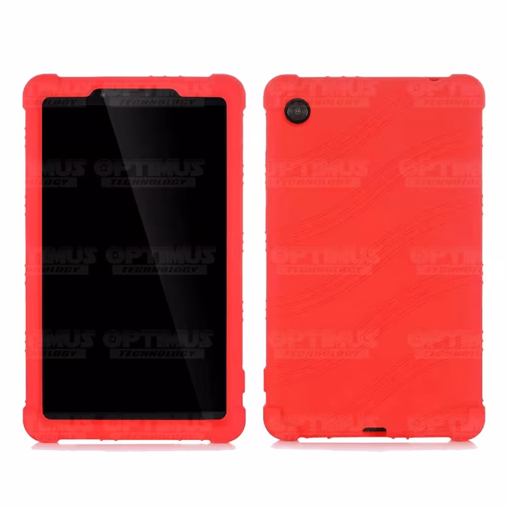 Kit Vidrio templado y Estuche Protector de goma antigolpes Tablet Lenovo M7 7305x | OPTIMUS TECHNOLOGY™ | KT-VTP-EST-GM-LNV-M7 |