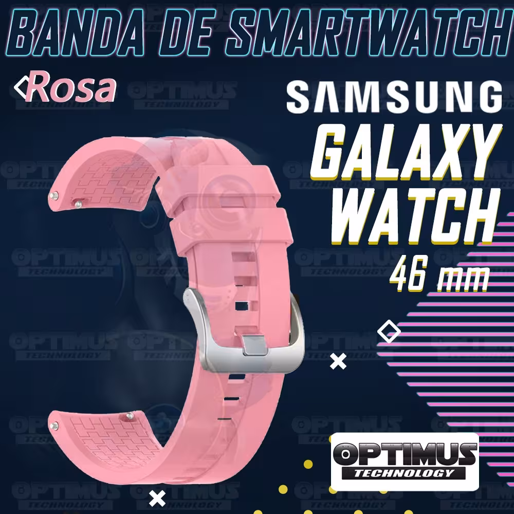 Vidrio Templado Y Correa Smartwatch Reloj Inteligente Samsung Galaxy Watch 46mm | OPTIMUS TECHNOLOGY™ | CRR-VTP-GX-WCH-46 |