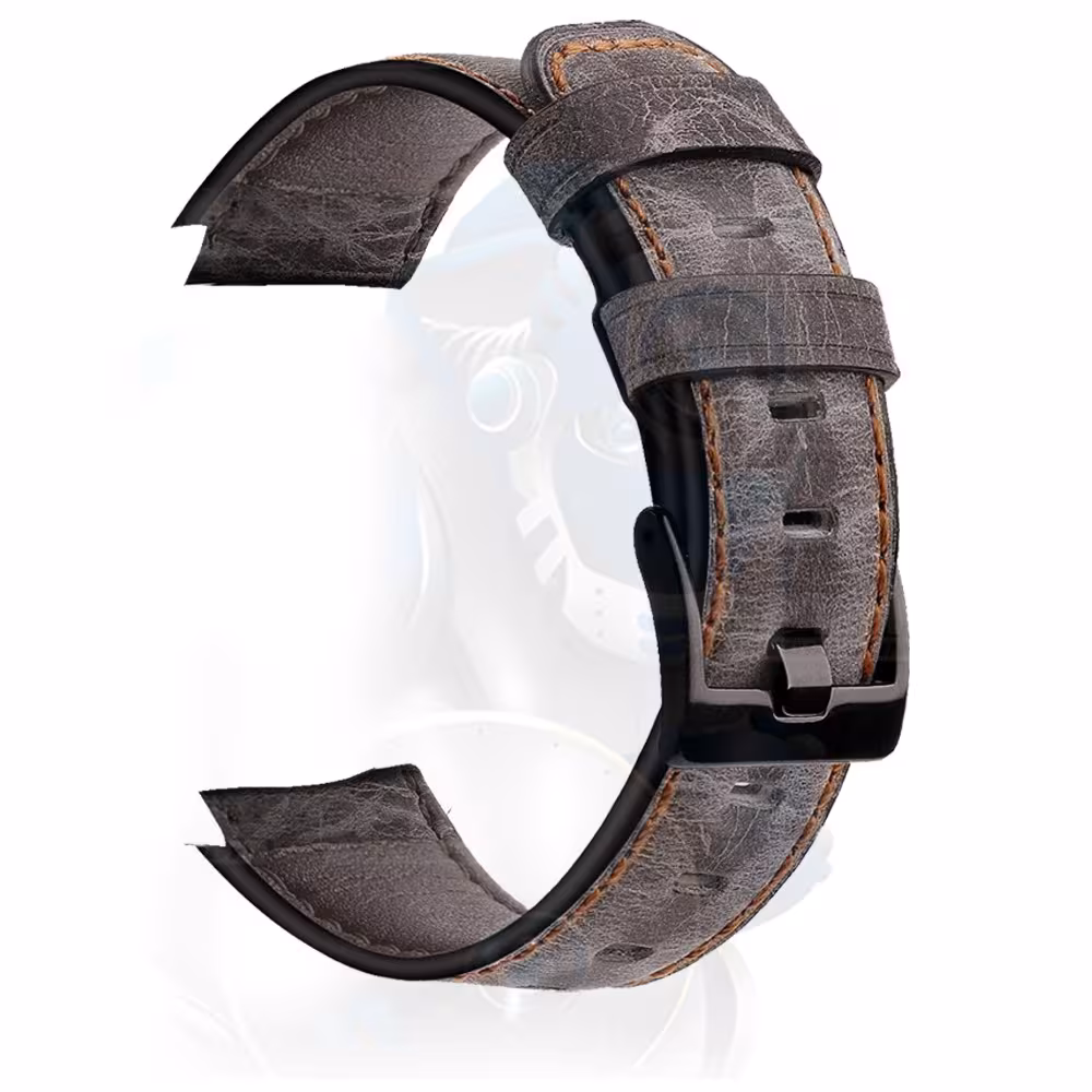 Manilla Correa De Cuero Y Vidrio Smartwatch Samsung Galaxy Watch 46mm | OPTIMUS TECHNOLOGY™ | CRR-CR-VTP-GX-WCH-46 |