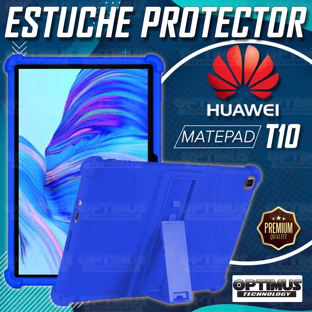 Estuche Case protector de goma Tablet Huawei Matepad T10 Anti golpes | OPTIMUS TECHNOLOGY™ | EST-GM-HW-MT-T10 |