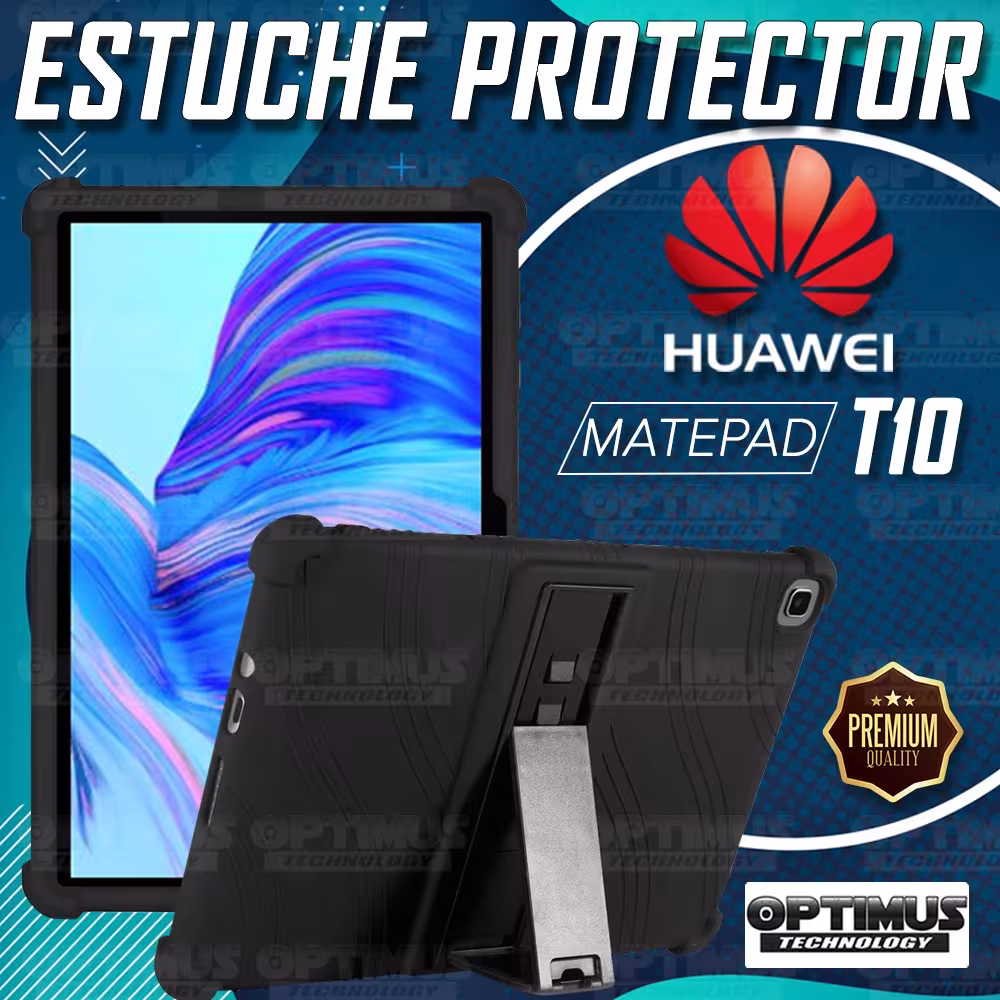 Estuche Case protector de goma Tablet Huawei Matepad T10 Anti golpes | OPTIMUS TECHNOLOGY™ | EST-GM-HW-MT-T10 |