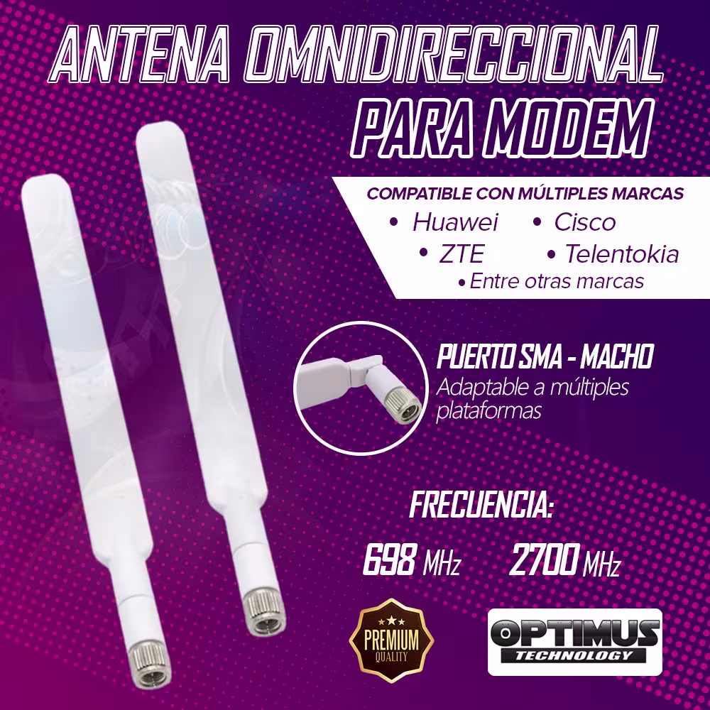 Modem De Internet Enrutador ZTE MF253V 4GLTE, 2G, 3G Y 3.5G Homologado + Kit de antenas Omnidireccional Externas ZTE COLOMBIA -