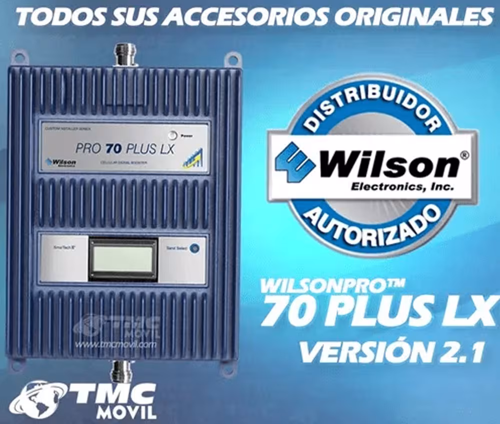 KIT Amplificador de señal WilsonPro 70 Plus LX - Versión 2.1 | WILSONPRO/WILSON ELECTRONICS | 460128 SC-2.1 |