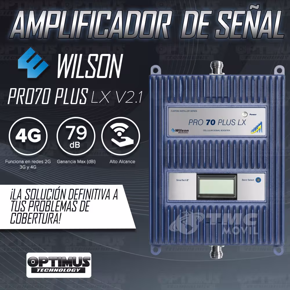 KIT Amplificador de señal WilsonPro 70 Plus LX - Versión 2.1 | WILSONPRO/WILSON ELECTRONICS | 460128 SC-2.1 |