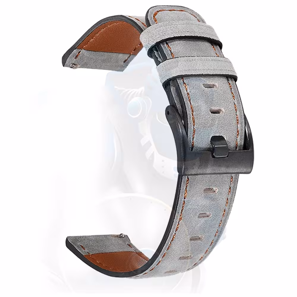 Manilla Correa De Cuero Y Vidrio Smartwatch Samsung Galaxy Watch 46mm | OPTIMUS TECHNOLOGY™ | CRR-CR-VTP-GX-WCH-46 |