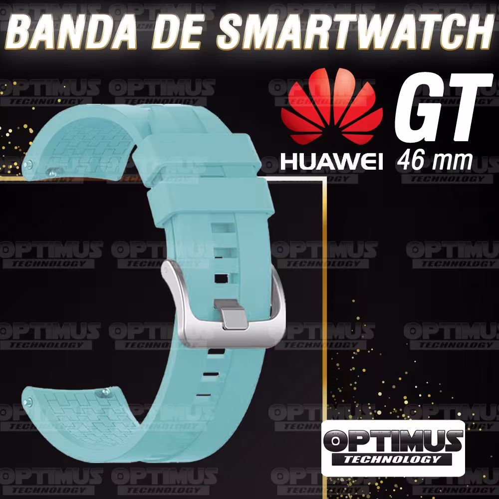 Correa Pulso de Goma 22mm para reloj Smartwatch Huawei Gt 46mm | OPTIMUS TECHNOLOGY™ | CRR-GM-HW-GT1-46 |