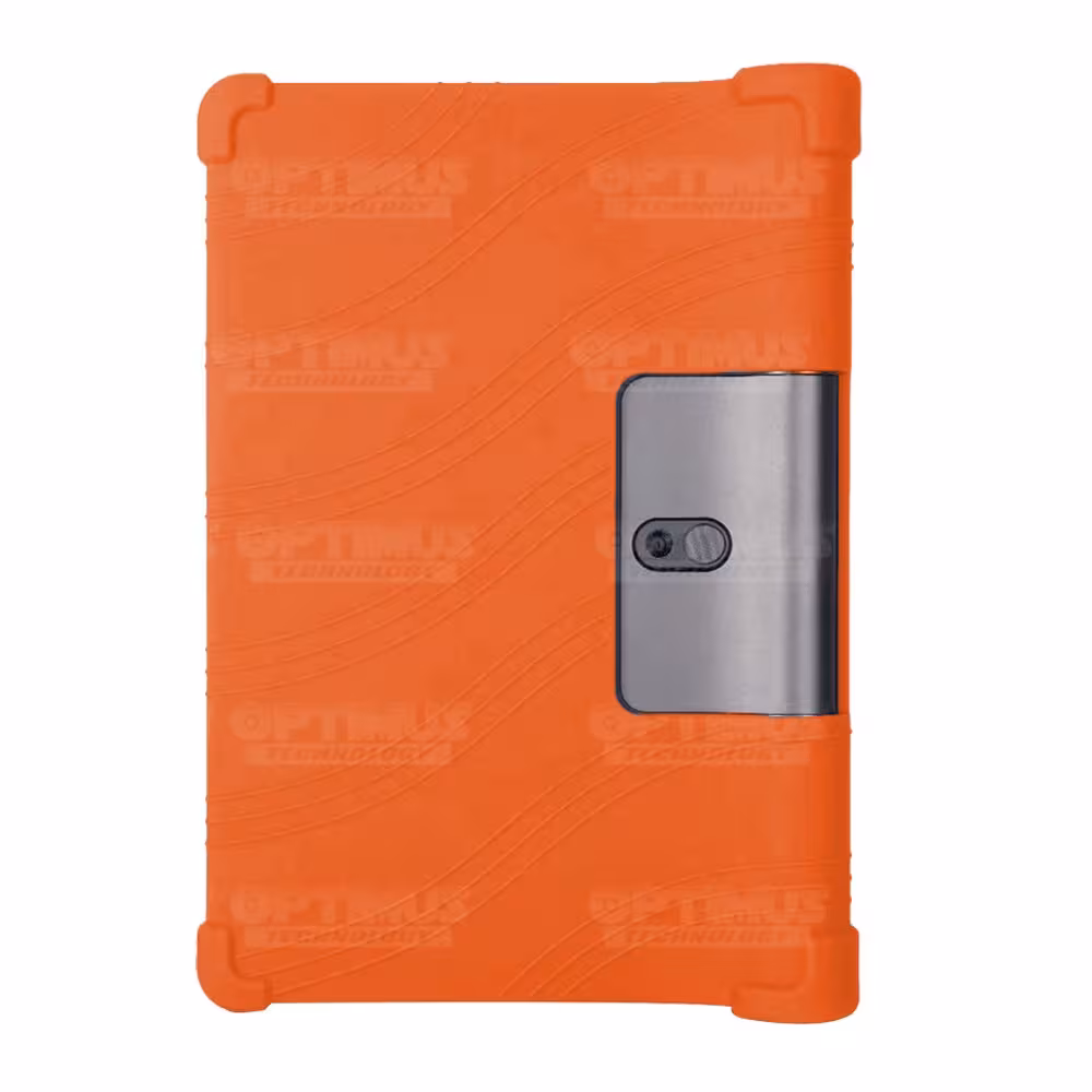 Kit Vidrio templado + Estuche Protector Goma + Teclado y Mouse Ratón Bluetooth para Tablet Lenovo Yoga Smart Tab Yt-x 705f OPTIM