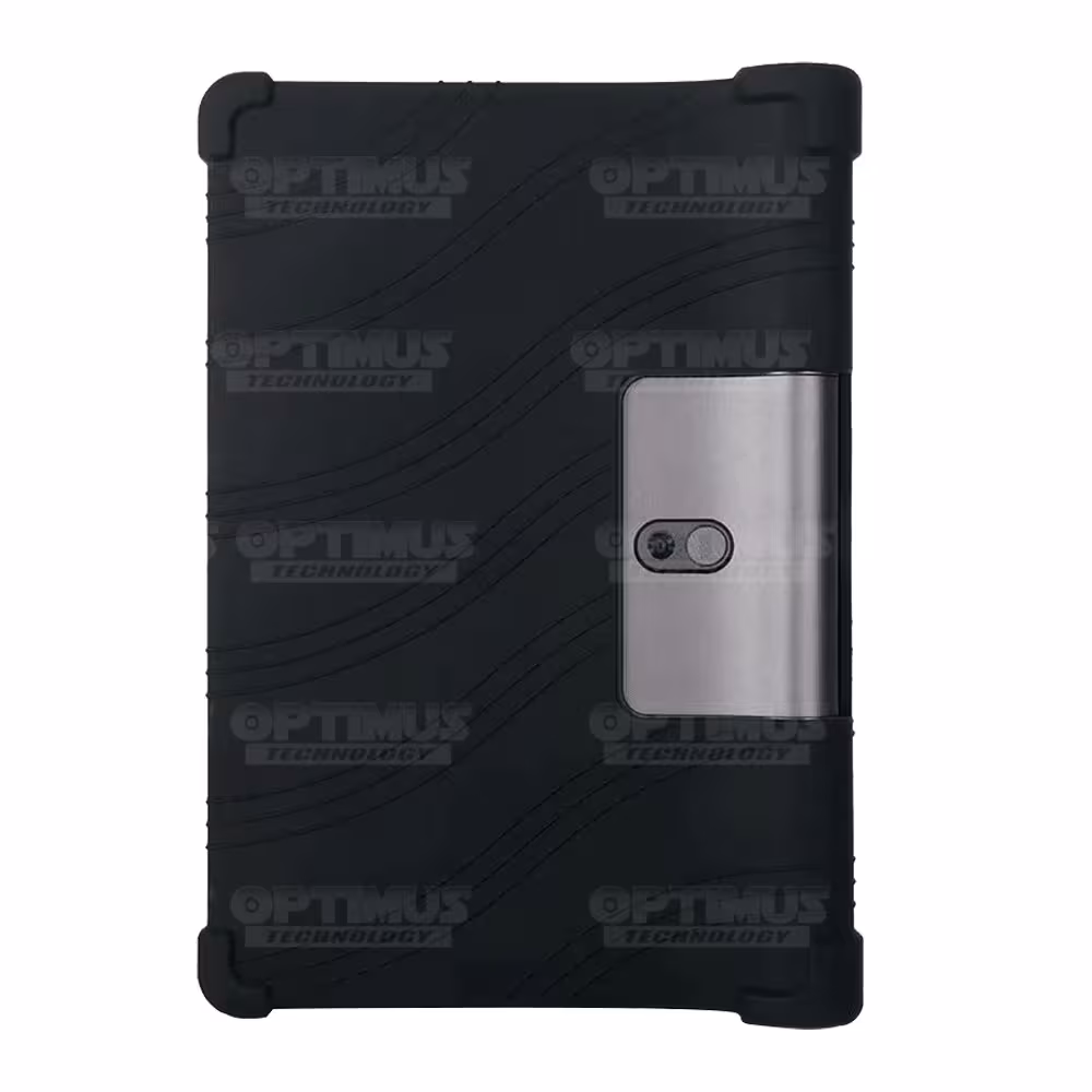 Kit Vidrio templado + Estuche Protector Goma + Teclado y Mouse Ratón Bluetooth para Tablet Lenovo Yoga Smart Tab Yt-x 705f OPTIM