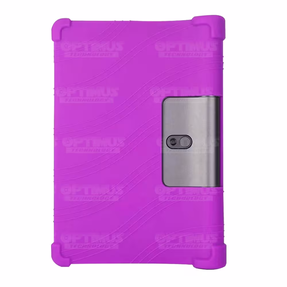 Kit Vidrio templado + Estuche Protector Goma + Teclado y Mouse Ratón Bluetooth para Tablet Lenovo Yoga Smart Tab Yt-x 705f OPTIM