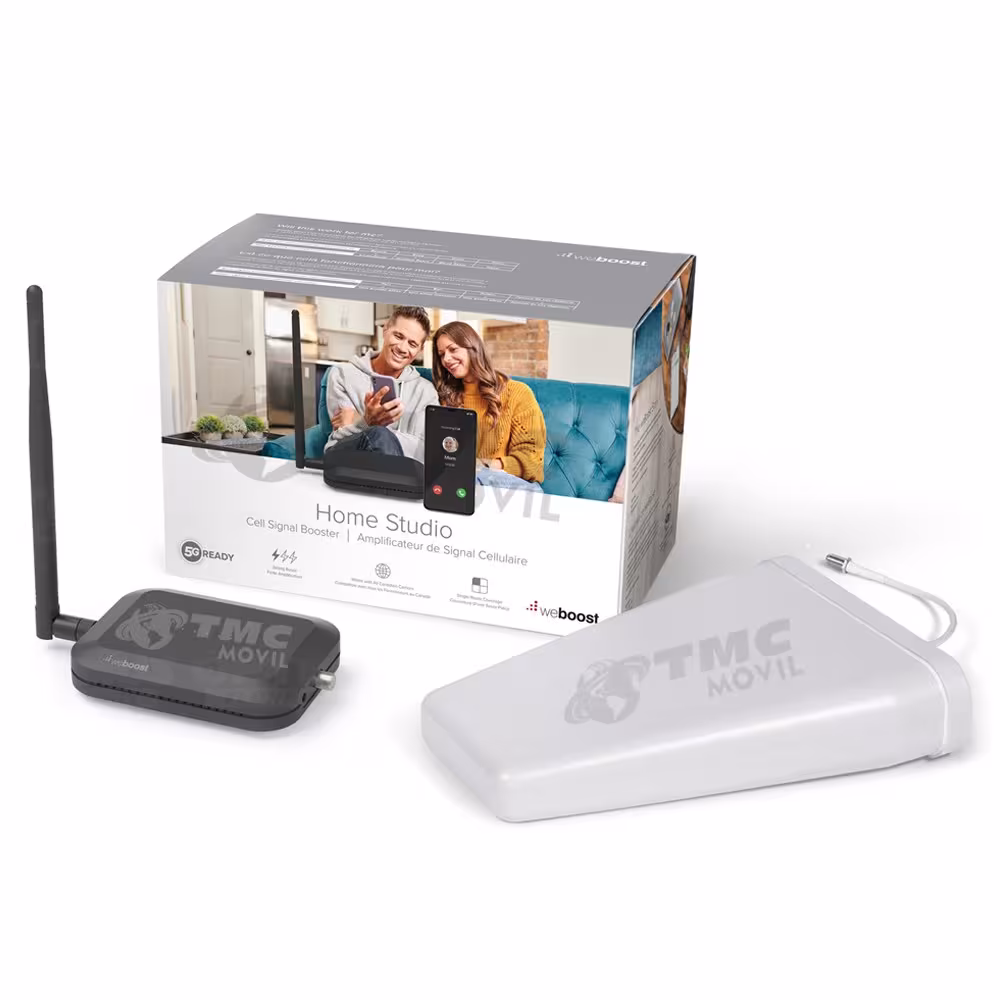 KIT Amplificador De Señal Celular Weboost Home Studio (530166) Repetidor Redes 4GLTE y 5G | WEBOOST COLOMBIA | 530166 |