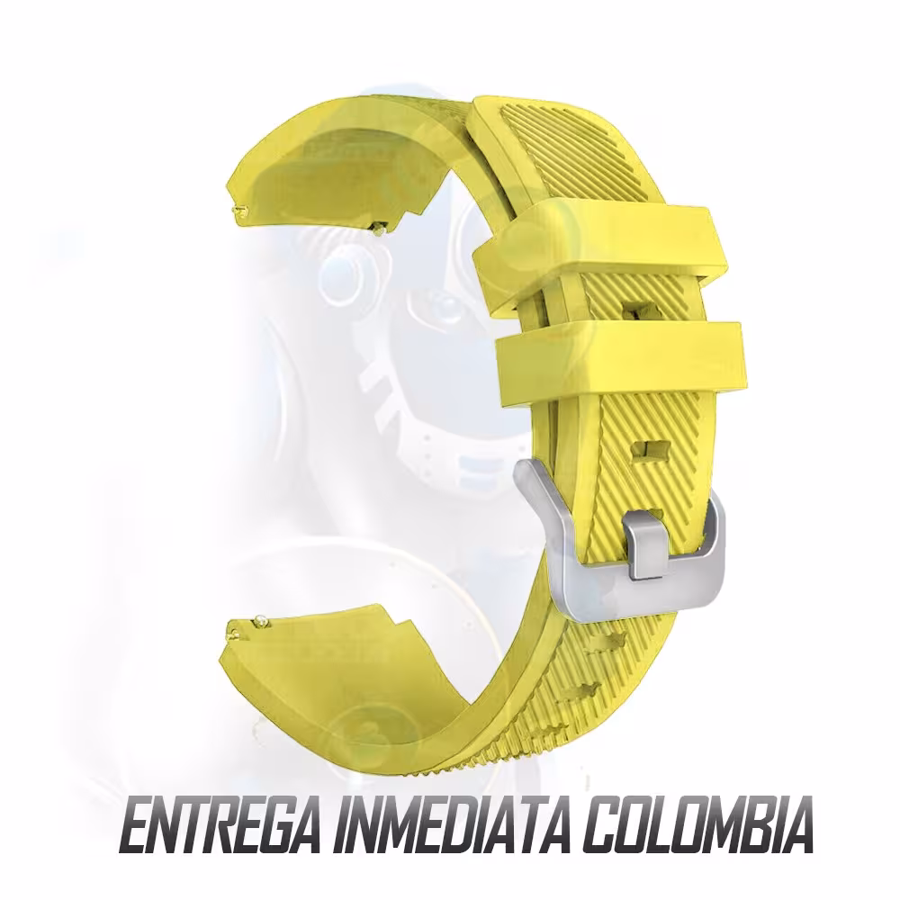 Correa Pulso Banda de Goma Rayada reloj Smartwatch Huawei Gt 46mm | OPTIMUS TECHNOLOGY™ | CRR-GMRY-HW-GT-46 |