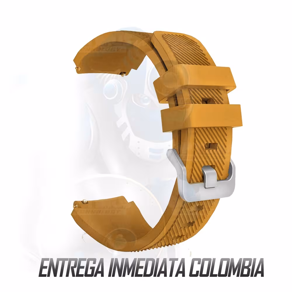 Kit Correa Pulso Manilla de Goma Y Vidrio Templado Huawei Gt 46mm | OPTIMUS TECHNOLOGY™ | CRRY-VTP-HW-GT-46 |