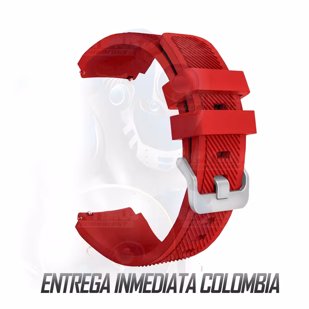Kit Correa Pulso Manilla de Goma Y Vidrio Templado Huawei Gt 46mm | OPTIMUS TECHNOLOGY™ | CRRY-VTP-HW-GT-46 |