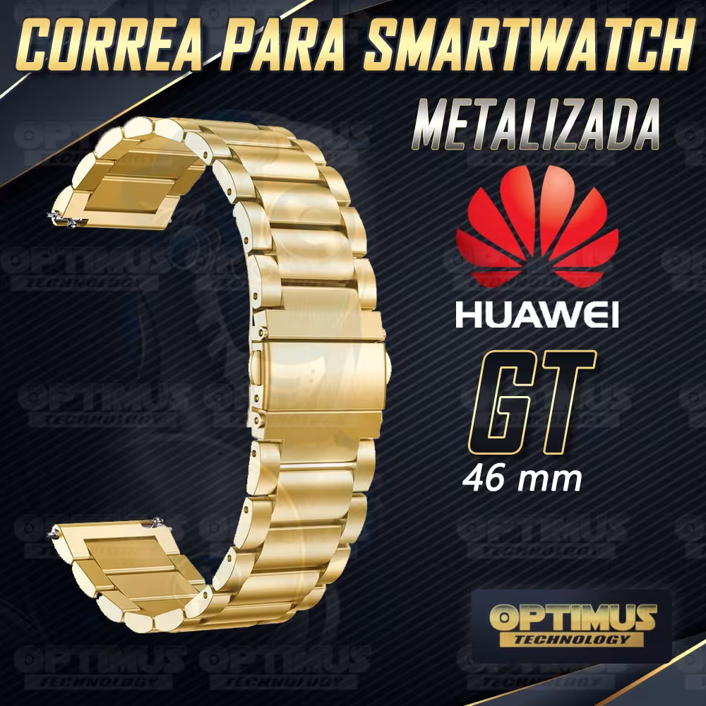 Correa Banda de Metal Magnética reloj Smartwatch Huawei GT 46mm | TMC MÓVIL | CRR-MTL-GT-46 |