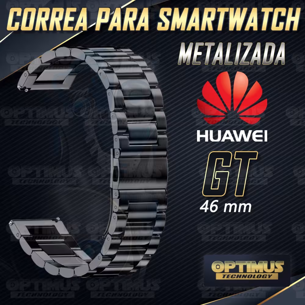 Correa Banda de Metal Magnética reloj Smartwatch Huawei GT 46mm | TMC MÓVIL | CRR-MTL-GT-46 |