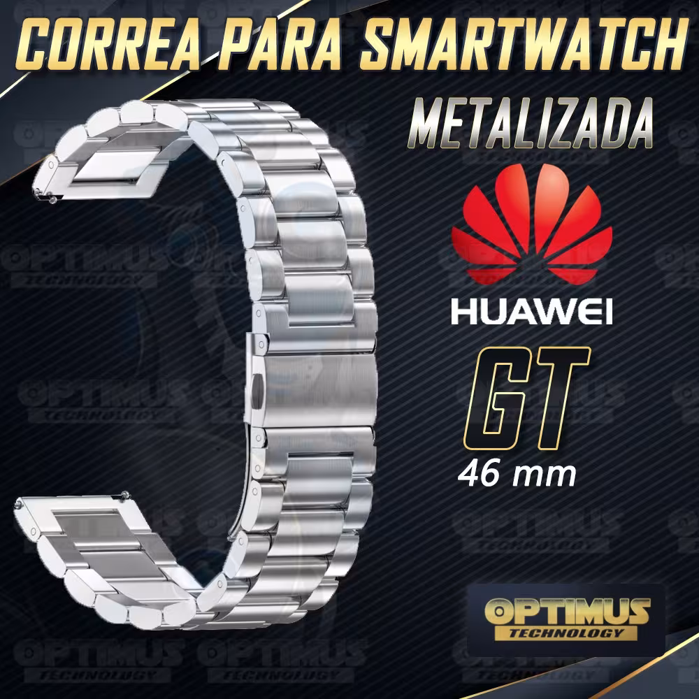 Correa Banda de Metal Magnética reloj Smartwatch Huawei GT 46mm | TMC MÓVIL | CRR-MTL-GT-46 |