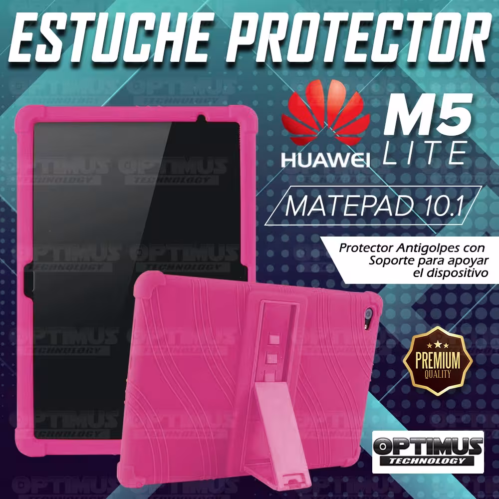 Estuche Case protector de goma Tablet Huawei Matepad M5 Lite 10.1 Anti golpes | OPTIMUS TECHNOLOGY™ | EST-GM-HW-MT-M5-LT |