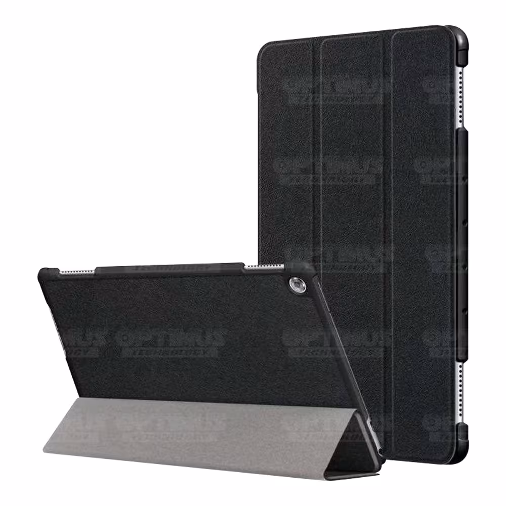 Kit Vidrio Cristal Templado Y Estuche Case Protector para Tablet Huawei Mediapad M5 Lite 10.1 OPTIMUS TECHNOLOGY™ - 4